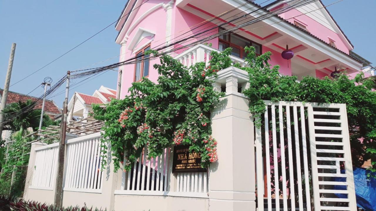 Pink House Homestay Хойан Экстерьер фото